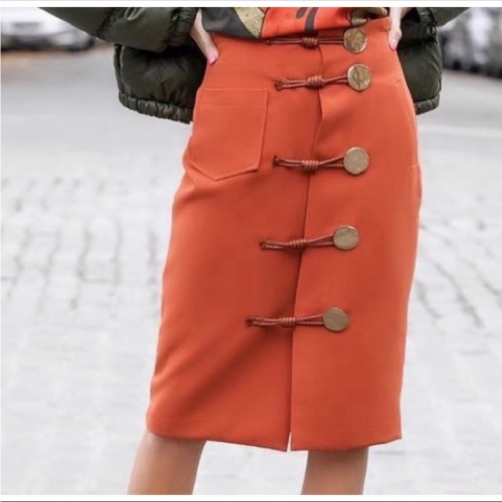 Storets Rope Button Skirt - Picture 6 of 6
